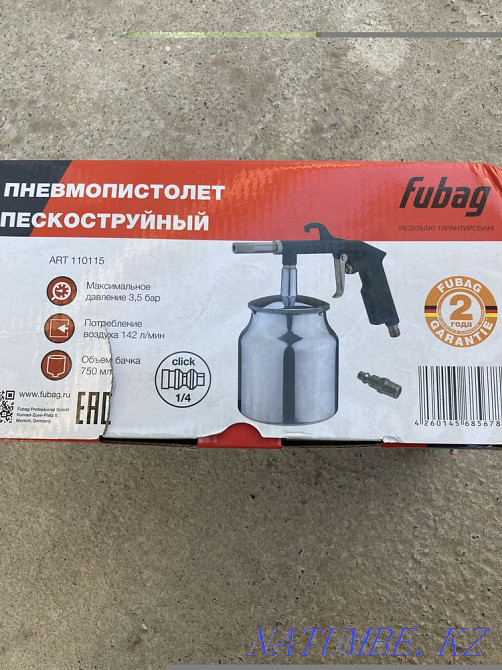 Пескоструйный пневмопистолет Шымкент - изображение 1