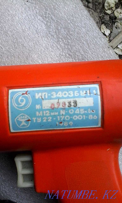 Резьбонарезная пневматическая машина ИП-3403БУ1.1 Уральск - изображение 2