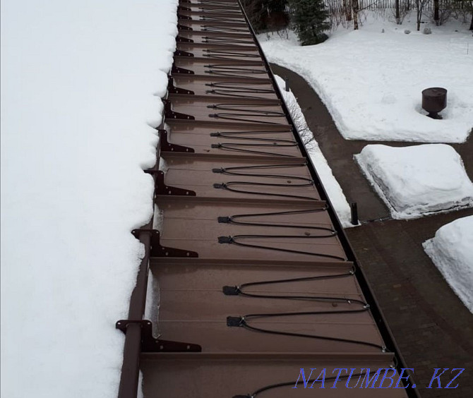 Heating cable, heating of gutters and gutters Almaty - photo 5