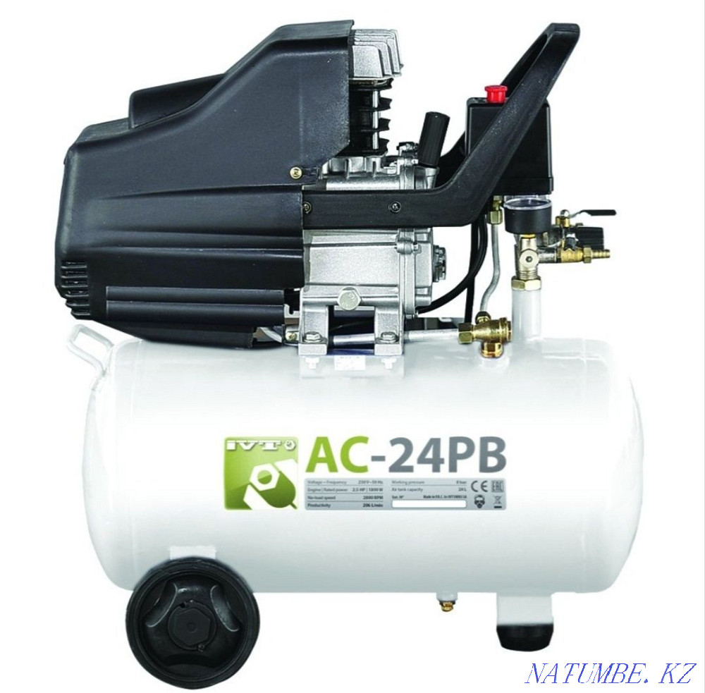 Воздушный компрессор IVT AC-50PB Гарантия 1 год. Разные модели. Павлодар - изображение 2