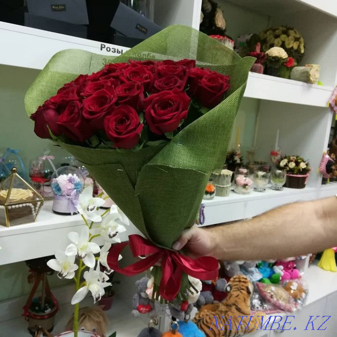 Розы 25 штук 10000 Астана - изображение 4