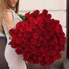 Розы Тюльпаны Евро букеты 101 Роза Доставка Цветов по Астане 10  Астана