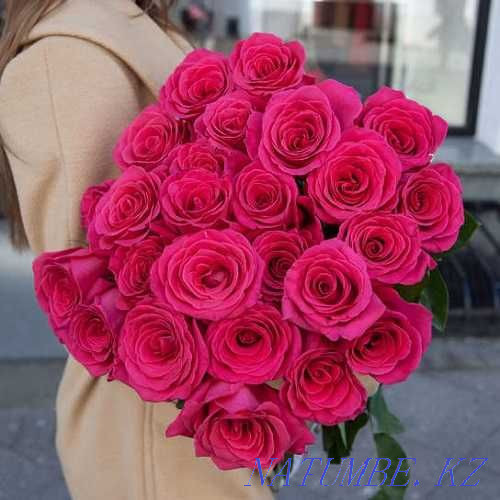 Bouquet Pink roses (Pink Floyd) • Flowers • Bouquets • Flower Delivery 52 Astana - photo 1