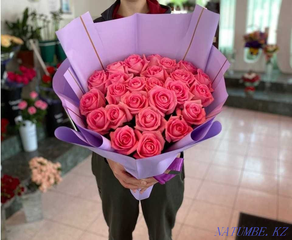 Bouquets \ Roses \ Chrysanthemums \ Flowers \ Flower Delivery 07 Astana - photo 1