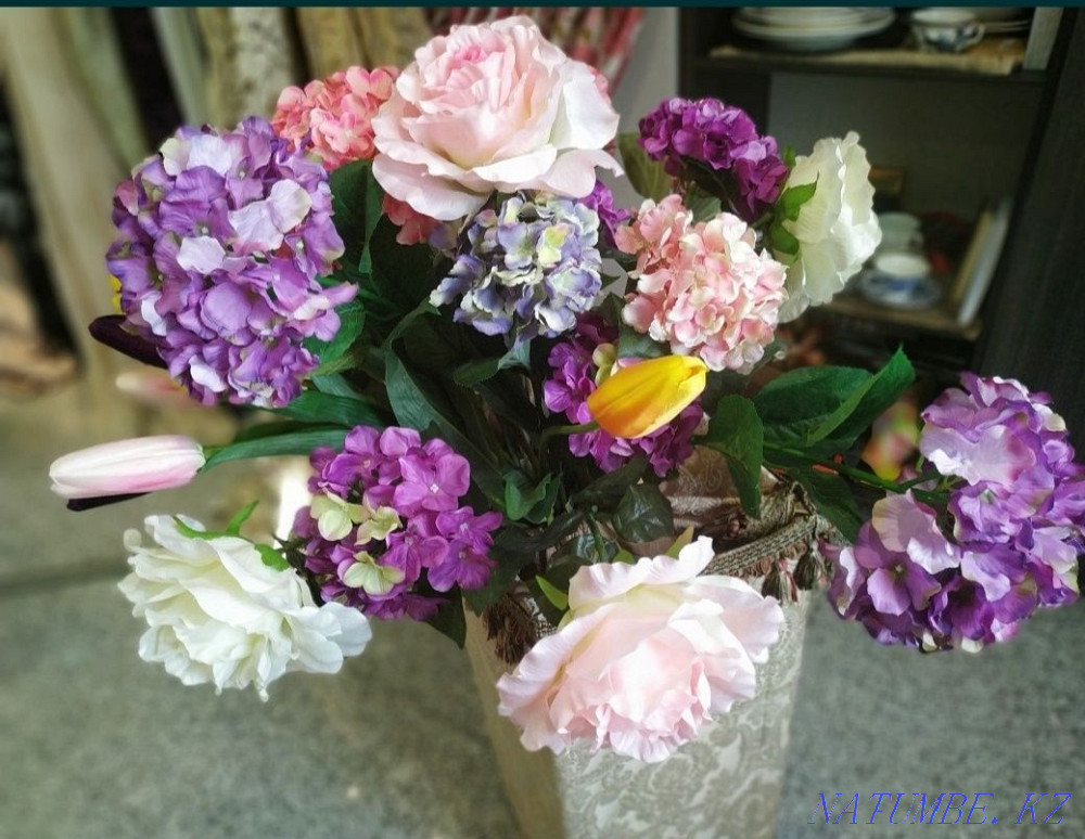 Flowers artificial interior Almaty - photo 4