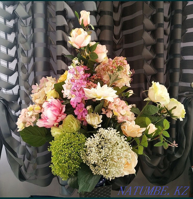 Flowers artificial interior Almaty - photo 1