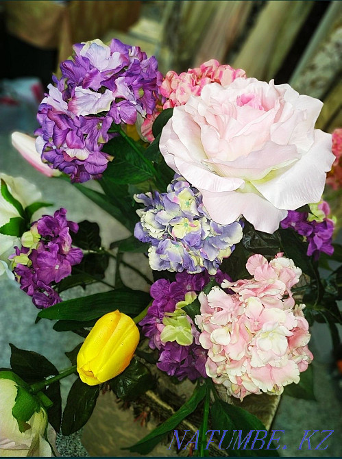 Flowers artificial interior Almaty - photo 2