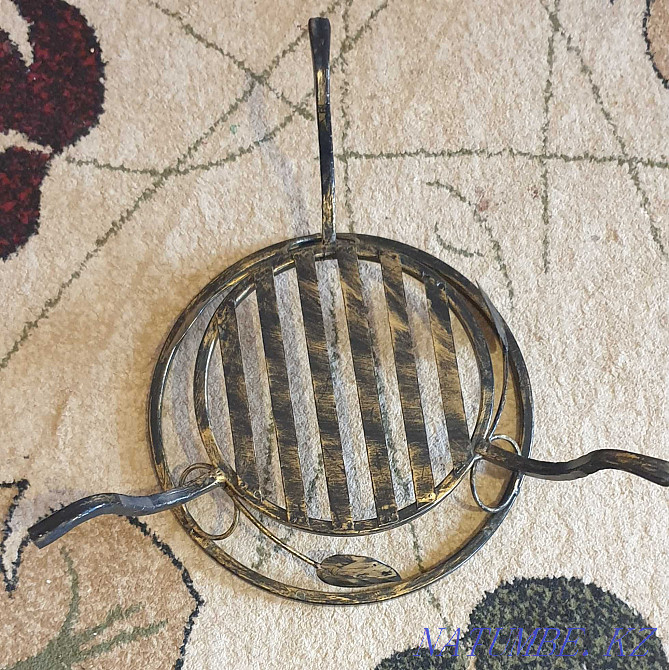 Кованная подставка для цветов Алматы - изображение 8