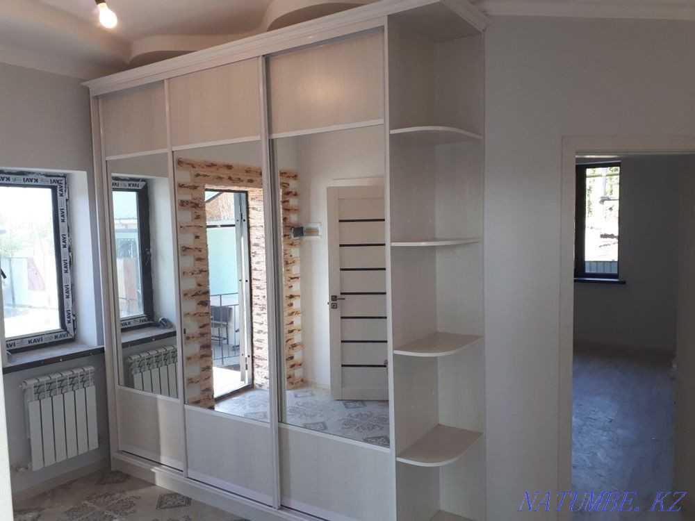 Тапсырыс беру үшін жылжымалы гардероб. Тапсырыс беру үшін купе гардероб. Тапсырыс беру үшін гардероб  Алматы - изображение 5