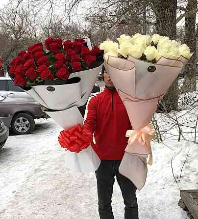 Розы цветы по доступной цене Астана
