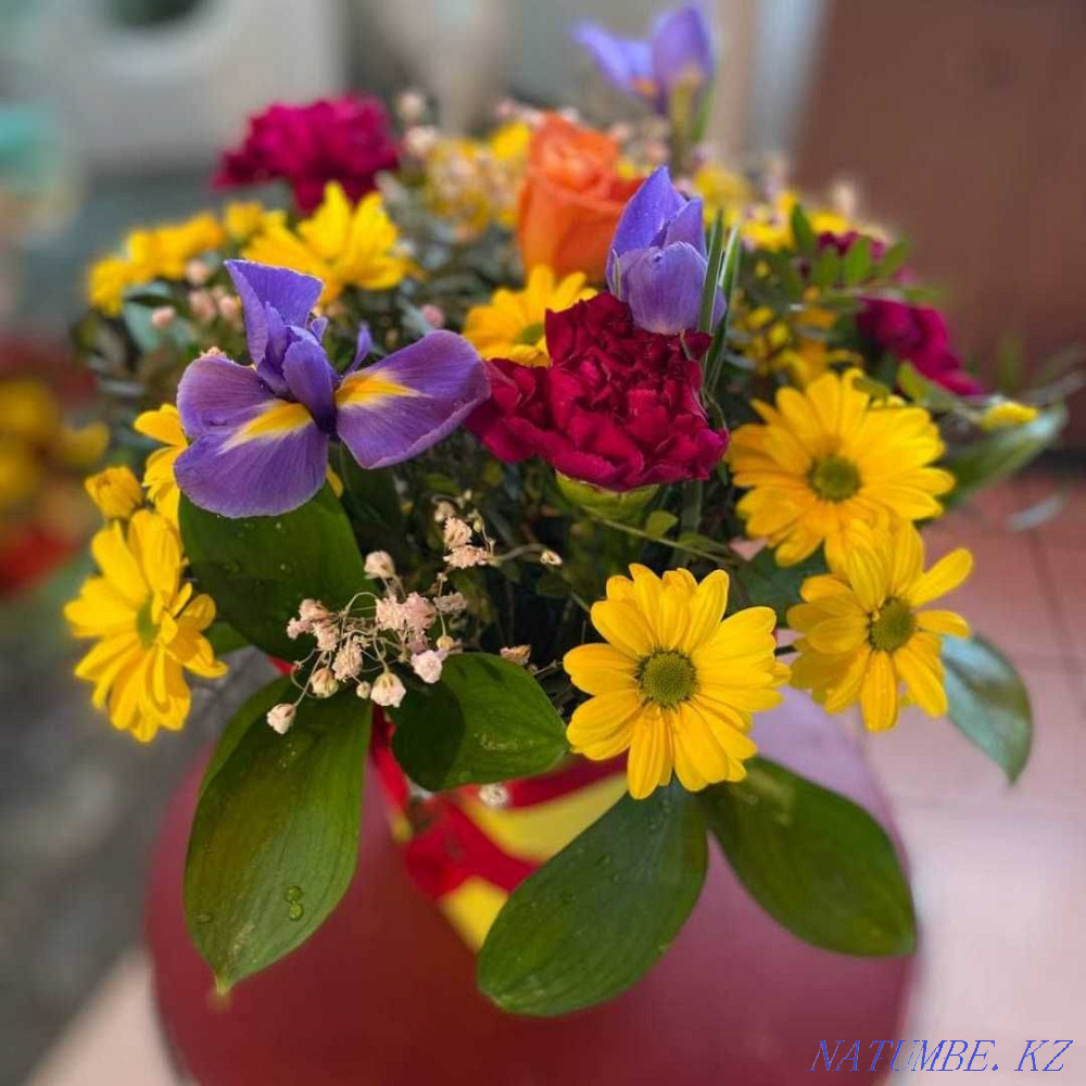 Flowers in boxes! We are accepting pre-orders on March 8th. Delivery No. 77 Astana - photo 6