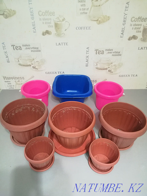 Flower pots price for the whole set Astana - photo 1