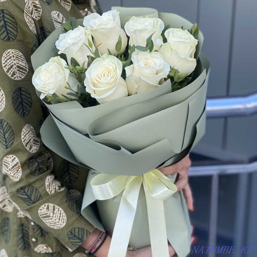 Bouquet of roses from 7/9/11/15/17/ of your Choice! Rose Bouquet Flower Delivery 63 Astana - photo 3