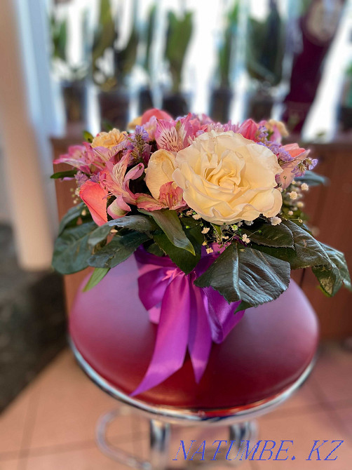 Flowers in a box • Roses • Bouquets • Flower Delivery 13 Astana - photo 4