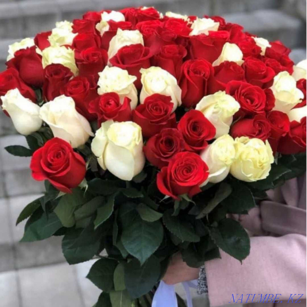 Roses | Bouquet of Roses | We accept orders for March 8 | Flower delivery |№ 74 Astana - photo 3