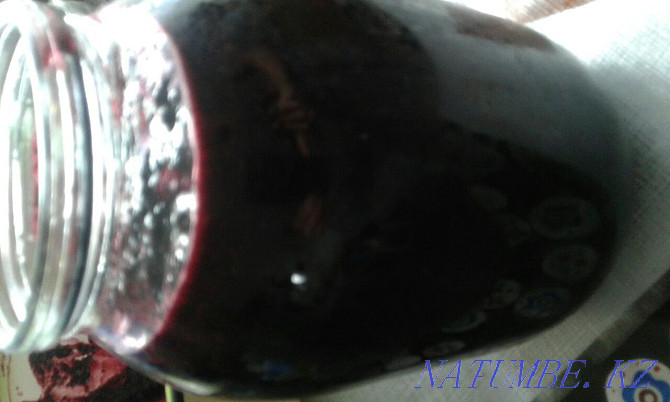 Fresh homemade blackcurrant jam, not boiled! 1-liter -2500tg Ust-Kamenogorsk - photo 2