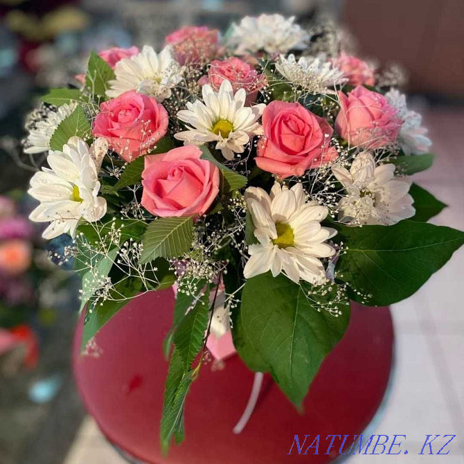 Flowers in a box from 7990? > Roses > Flowers > Bouquets > Flower Delivery 03 Astana - photo 3