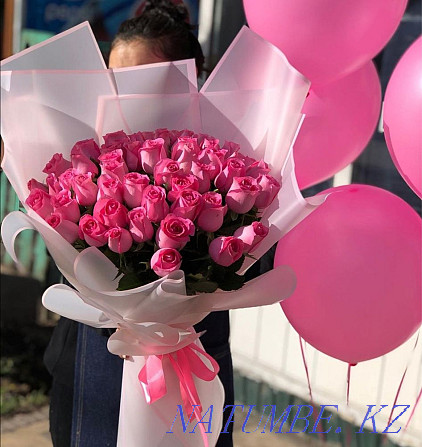 Flowers Almaty Delivery 24/7, bouquets, roses, peonies Almaty - photo 2