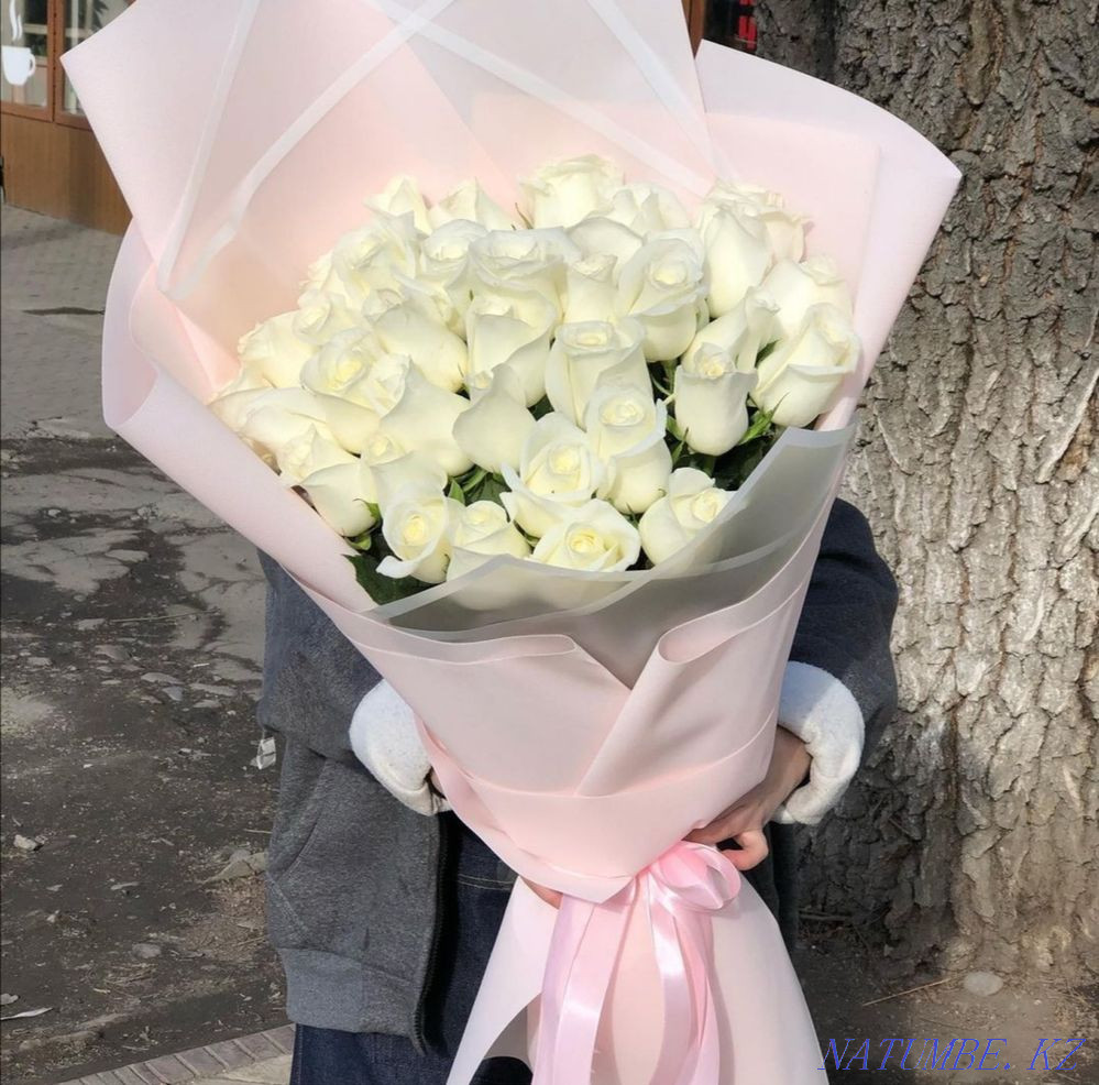 Flowers Almaty Delivery 24/7, bouquets, roses, peonies Almaty - photo 3