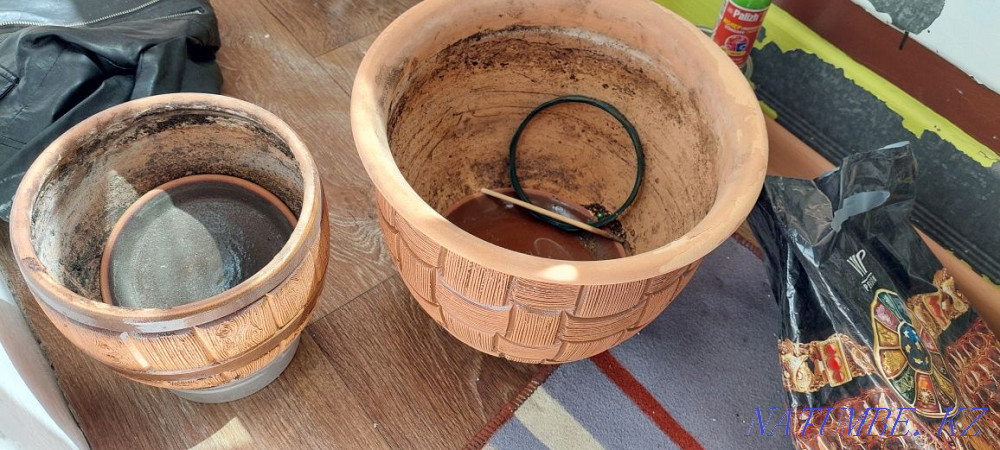 Продаются глиняные горшки Темиртау - изображение 1