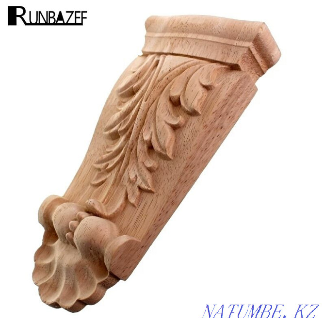 capital. Wooden decorative element. Karagandy - photo 1