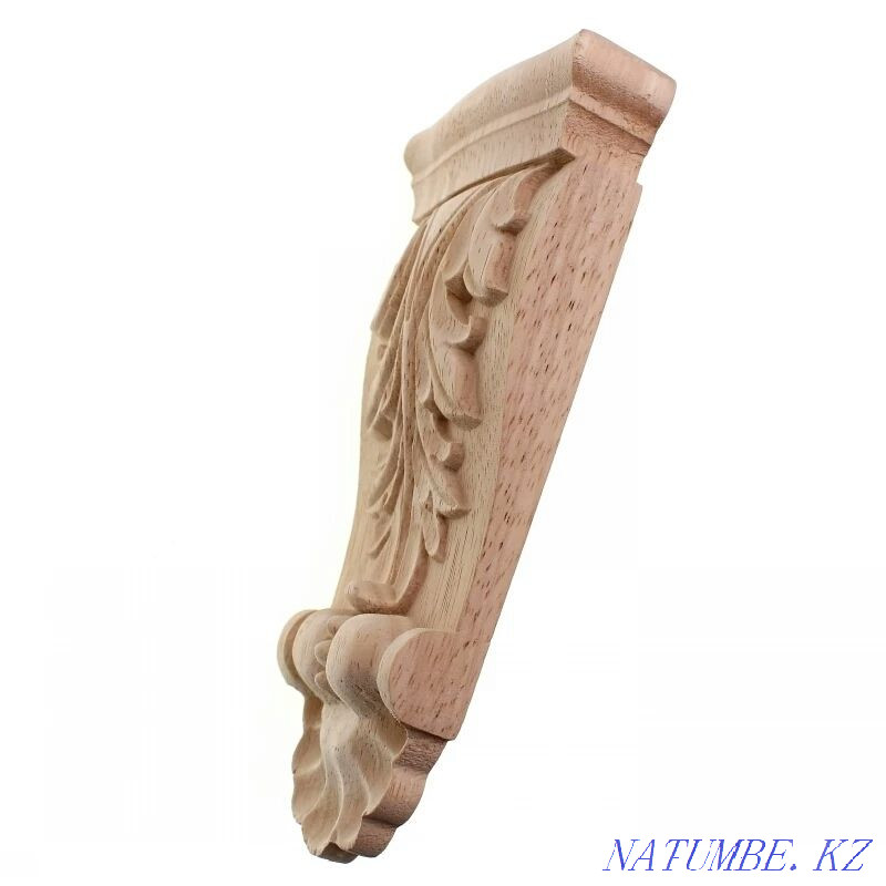 капитель. Деревянный декоративный элемент. Караганда - изображение 2