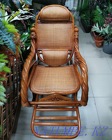 Rocking chair. Natural rattan furniture sets. Astana - photo 8