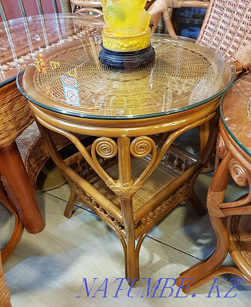 Кресло качалки. Наборы мебели из натурального ротанга. Астана - изображение 5