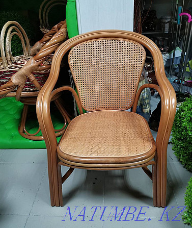 Rocking chair. Natural rattan furniture sets. Astana - photo 4