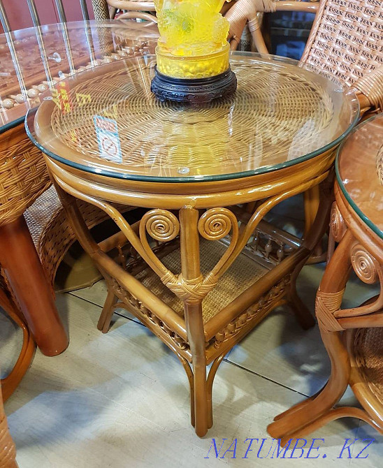 Кресло качалки. Наборы мебели из натурального ротанга. Астана - изображение 5