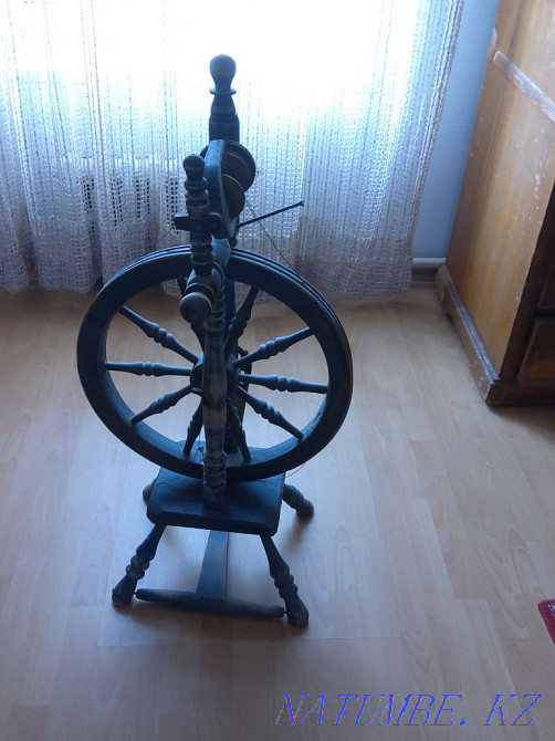 Продам прялку деревянную в рабочем состоянии Тараз - изображение 2