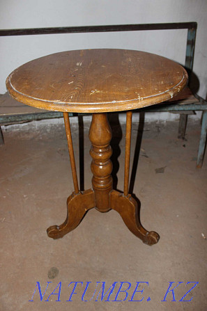 Vintage wooden table Almaty - photo 3