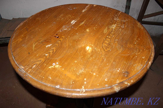 Vintage wooden table Almaty - photo 5