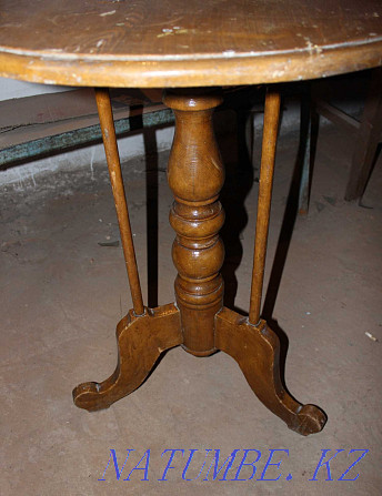 Vintage wooden table Almaty - photo 4