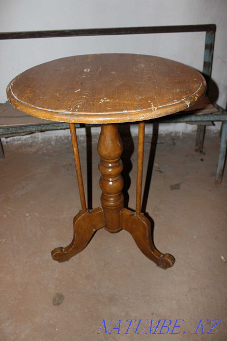Винтажды ағаш үстел  Алматы - изображение 3