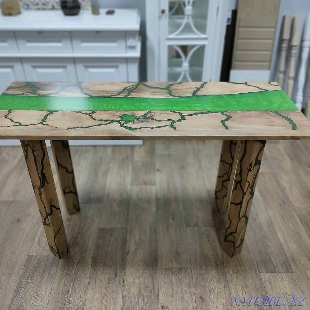 Өзен үстелі/Эпоксидті шайырлы үстел  Қарағанды - изображение 2