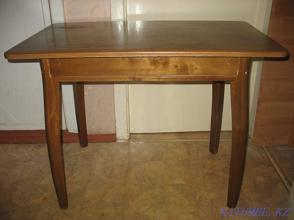 Стол кухонный с гнутыми ножками Астана - изображение 1