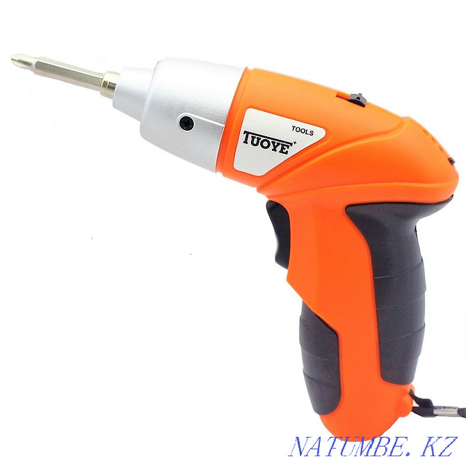 TUOYE electric screwdriver with bits and adapter Petropavlovsk - photo 1