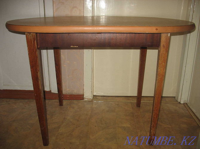 Oval kitchen table 115x75cm Astana - photo 2