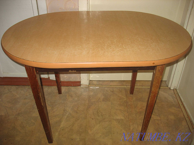 Oval kitchen table 115x75cm Astana - photo 1