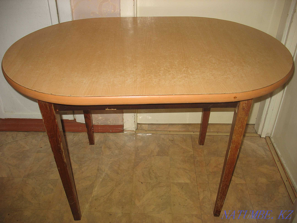 Сопақ асхана үстелі 115х75см  Астана - изображение 1