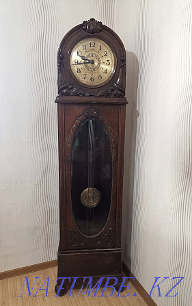 German grandfather clock Gustav Backer 1917 Almaty - photo 2