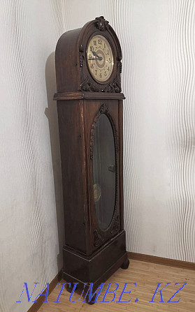 German grandfather clock Gustav Backer 1917 Almaty - photo 1