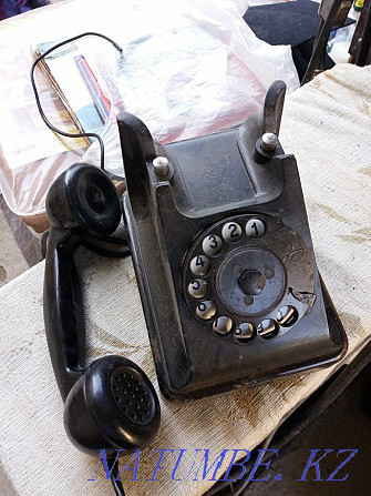 Ретро телефон 1950 годов выпуска Шымкент - изображение 2