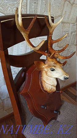 Hanger housekeeper deer vintage antique furniture. Almaty - photo 5