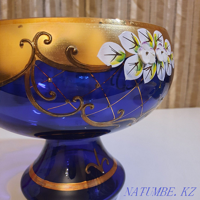 Crystal vase Czech handmade Almaty - photo 6