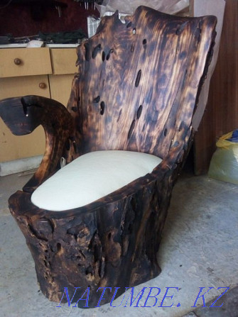 Exclusive armchair made of wood Aqtau - photo 1