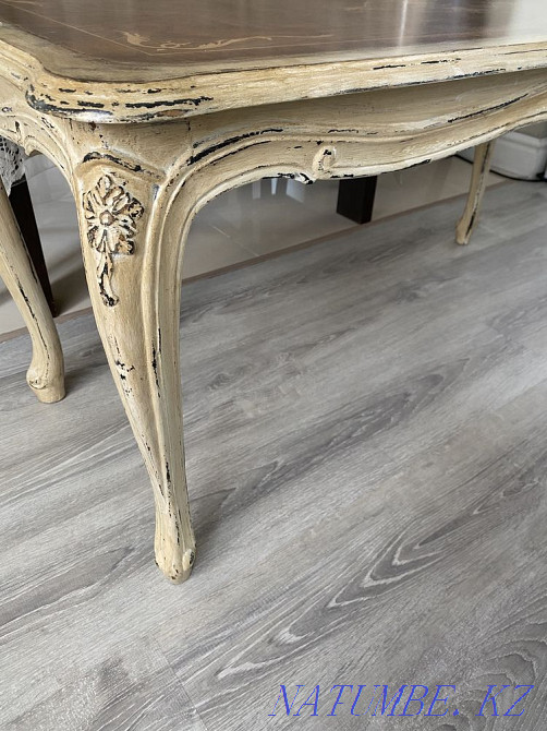 Refurbished antique table for sale Astana - photo 4