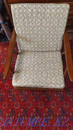 Armchair" Ligna"Czechoslovakia. . Natural tree. The upholstery is original. Almaty - photo 1