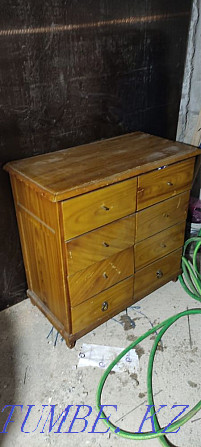 Chest of drawers wood antique  - photo 1